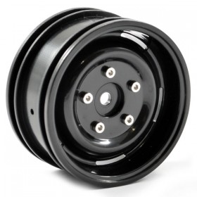 FTX Outback Steel Lug Wheel (2) - Black